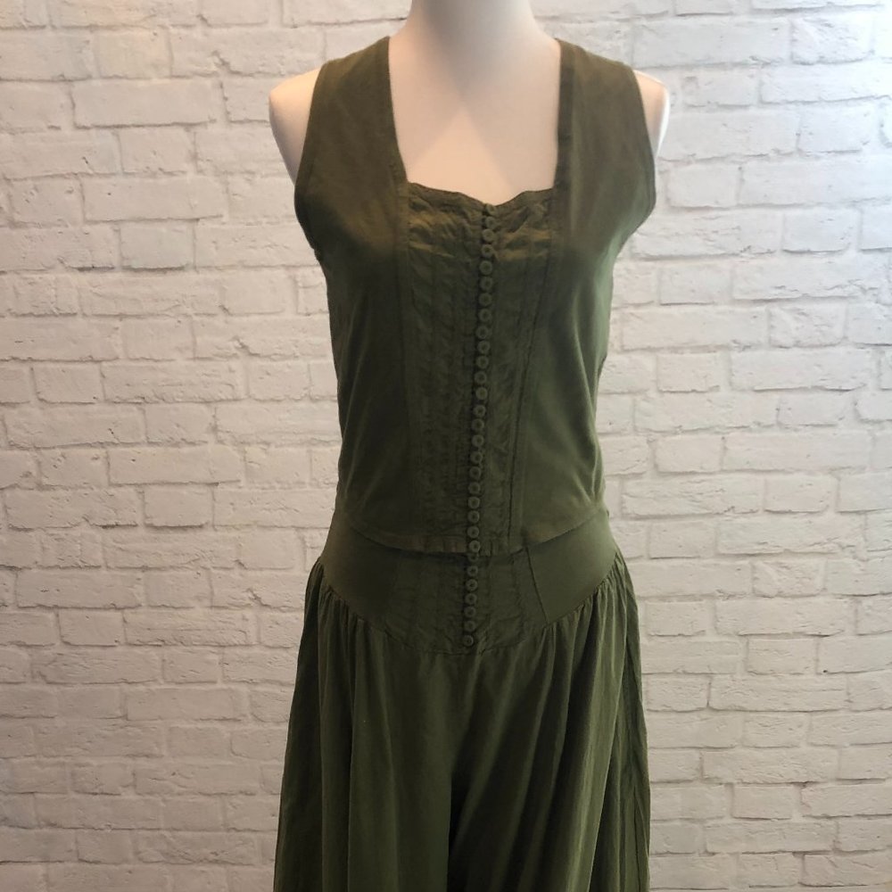 Luna Luz Top & Wide-Leg Pant, Size M